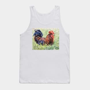 Rooster. Tank Top